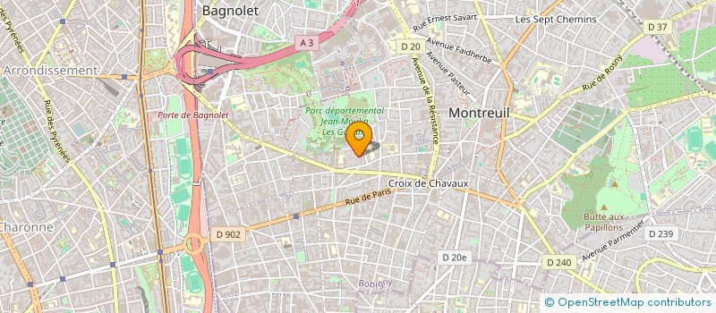 localisation de l'entreprise 511 822 314   BOBIGNY