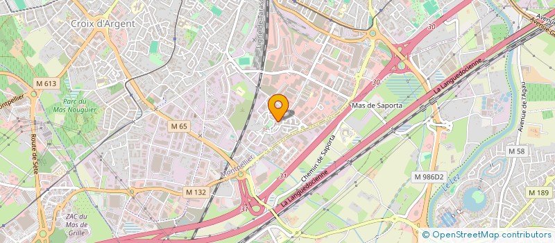 localisation de l'entreprise 511 836 827 à MONTPELLIER