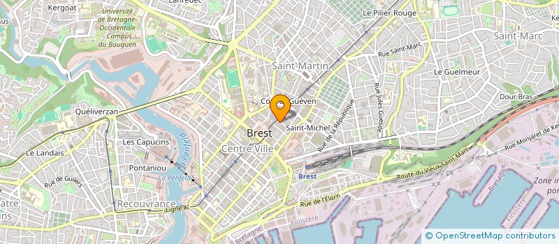 localisation de l'entreprise 511 838 237  à BREST