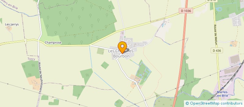 localisation de l'entreprise 511 838 484   LES CHAPELLES-BOURBON