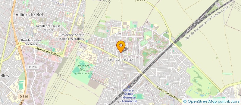 localisation de l'entreprise 511 840 043   VILLIERS-LE-BEL