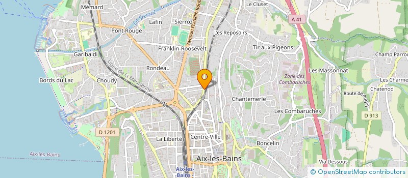 localisation de l'entreprise 511 840 175 à AIX-LES-BAINS