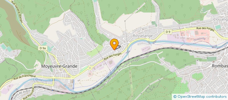 localisation de l'entreprise 511 849 242   NOVEANT-SUR-MOSELLE