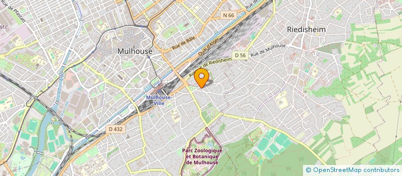 localisation de l'entreprise 511 858 730   MULHOUSE