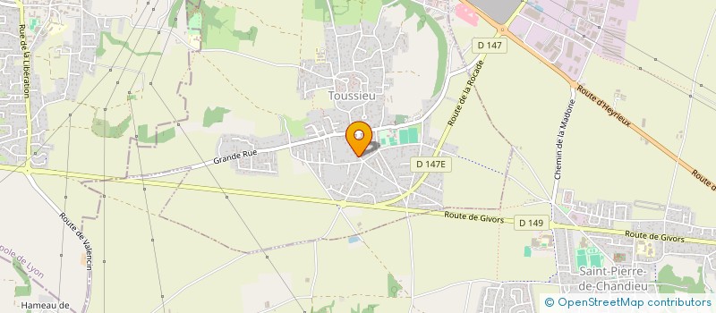 localisation de l'entreprise 511 876 187 à TOUSSIEU