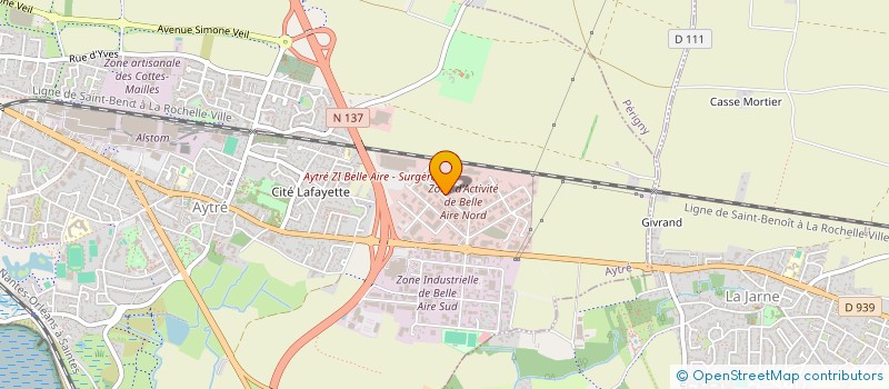 localisation de l'entreprise 511 905 408   AYTRE