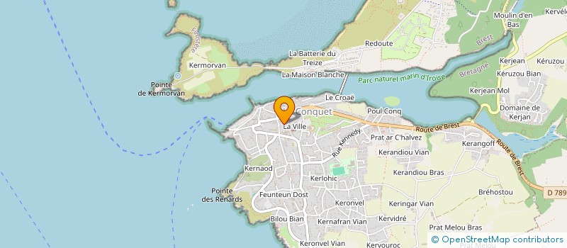 localisation de l'entreprise 511 939 548 à PLOUGONVELIN