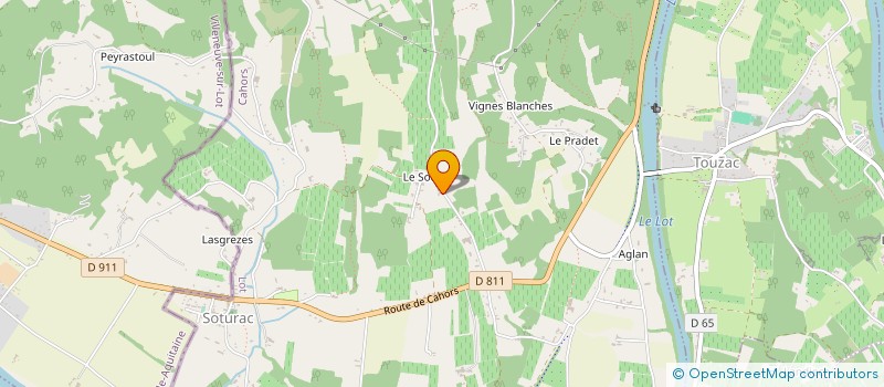 localisation de l'entreprise 511 954 497   SOTURAC