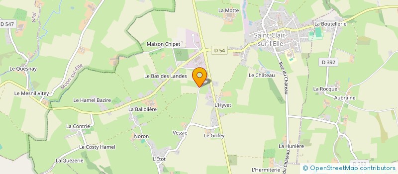 localisation de l'entreprise 511 964 827   LA BARRE-DE-SEMILLY