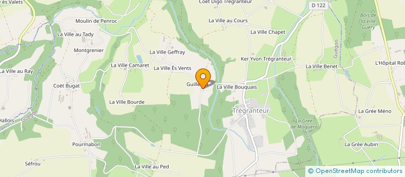 localisation de l'entreprise 511 966 830   GUEGON