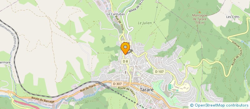 localisation de l'entreprise 512 002 239   TARARE