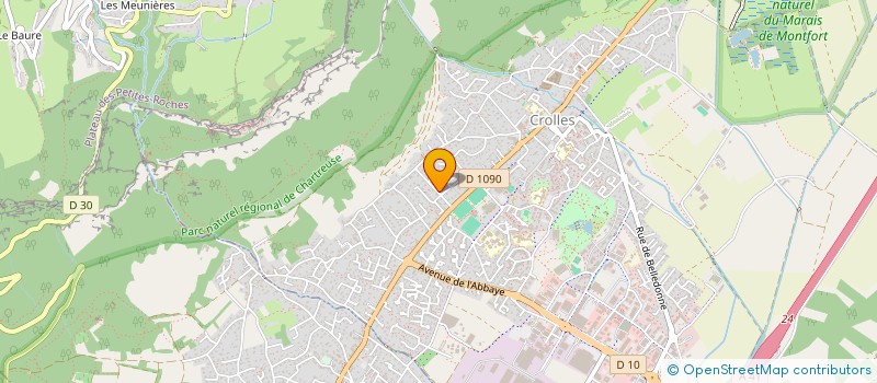 localisation de l'entreprise 512 012 535   CROLLES