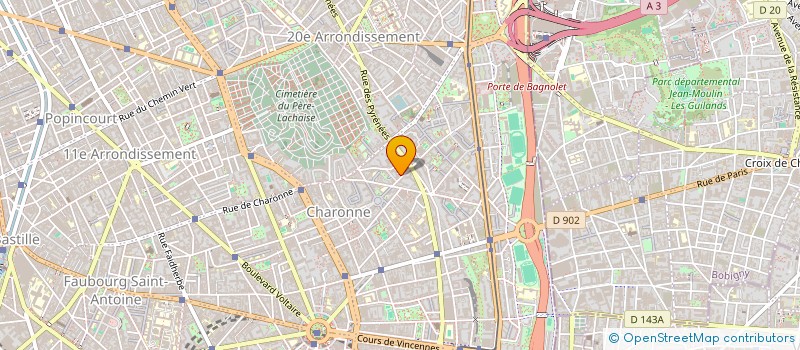 localisation de l'entreprise 512 016 064   BONDY