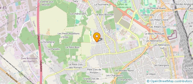 localisation de l'entreprise 512 018 979 à SARAN