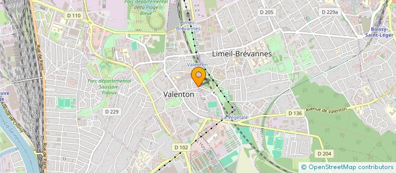 localisation de l'entreprise 512 044 876   VALENTON