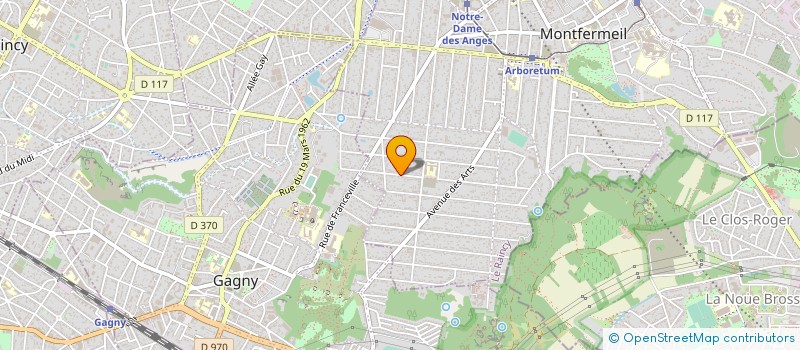 localisation de l'entreprise 512 073 909   MONTFERMEIL