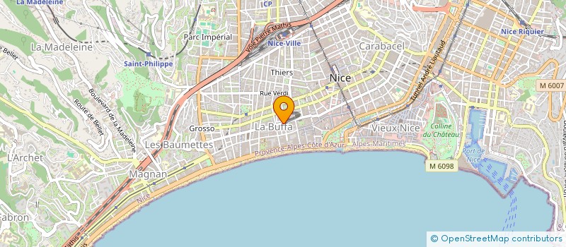 localisation de l'entreprise 512 089 418 à NICE