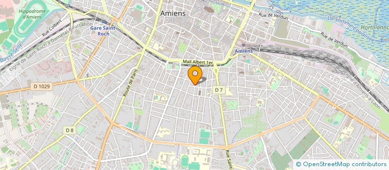 localisation de l'entreprise 512 089 558   AMIENS