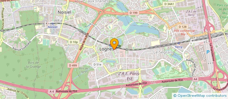 localisation de l'entreprise 512 096 280   BUSSY-SAINT-GEORGES