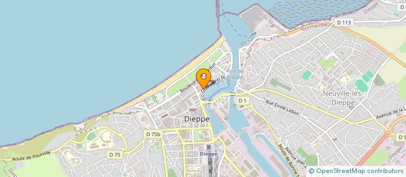 localisation de l'entreprise 512 113 606 à DIEPPE