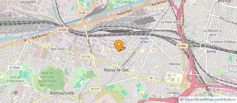 localisation de l'entreprise 512 137 688  à NOISY-LE-SEC