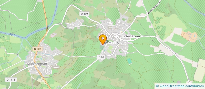 localisation de l'entreprise 512 152 570 à MOUSSAN