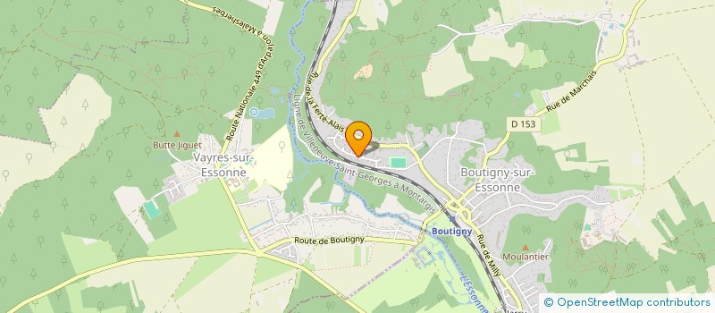 localisation de l'entreprise 512 156 530   BOUTIGNY-SUR-ESSONNE