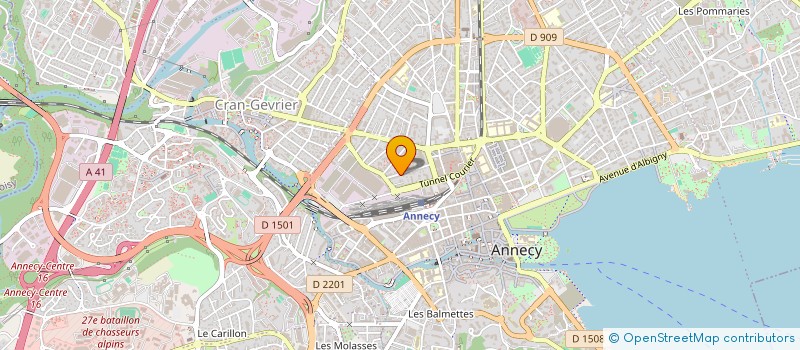 localisation de l'entreprise 512 170 457  à ANNECY
