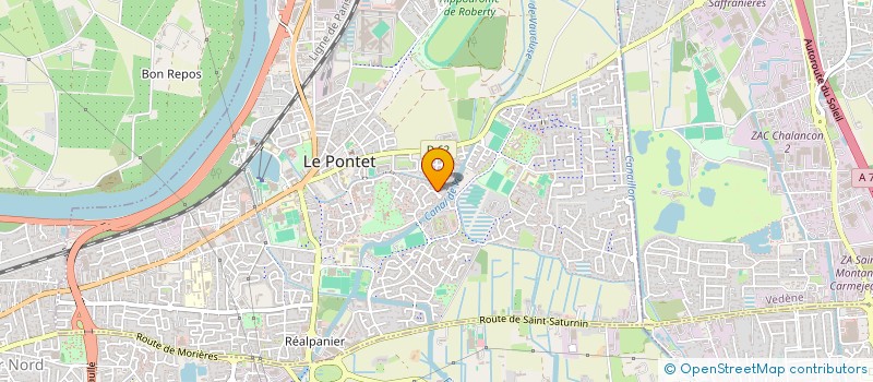 localisation de l'entreprise 512 171 059   LE PONTET