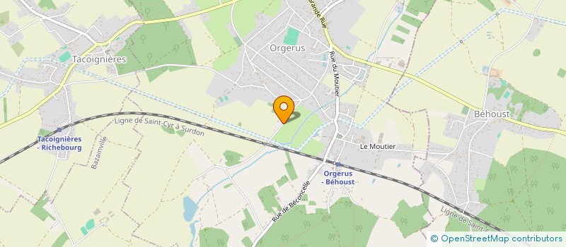 localisation de l'entreprise 512 177 544   ORGERUS