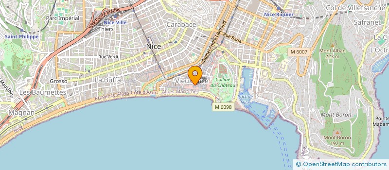 localisation de l'entreprise 512 192 717 à NICE