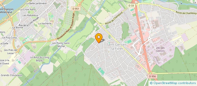 localisation de l'entreprise 512 235 342   CHAILLES