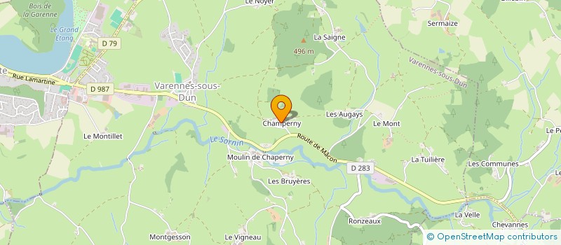 localisation de l'entreprise 512 245 655  à VARENNES-SOUS-DUN