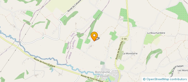 localisation de l'entreprise 512 245 846   LE THEIL-EN-AUGE