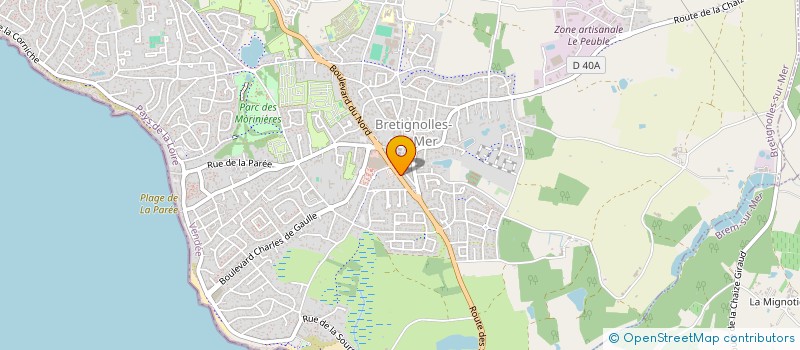 localisation de l'entreprise 512 250 549   CHAVAGNES-EN-PAILLERS