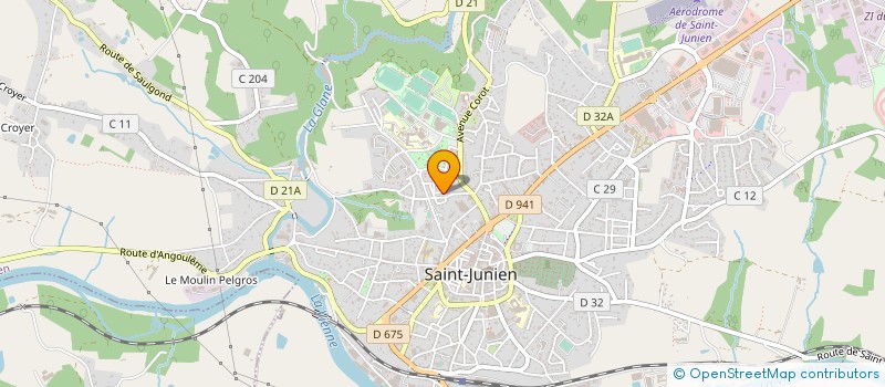 localisation de l'entreprise 512 266 883   SAINT-JUNIEN