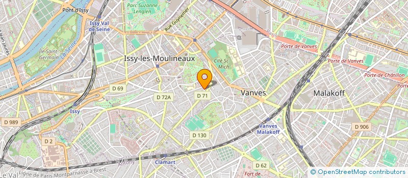 localisation de l'entreprise 512 267 980 à ISSY-LES-MOULINEAUX