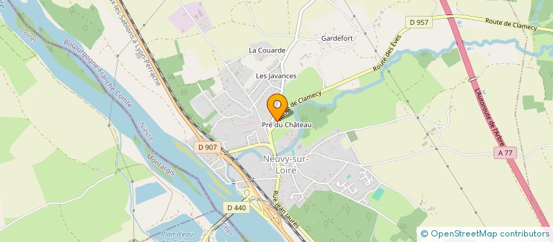 localisation de l'entreprise 512 269 861 à LA CELLE-SUR-LOIRE