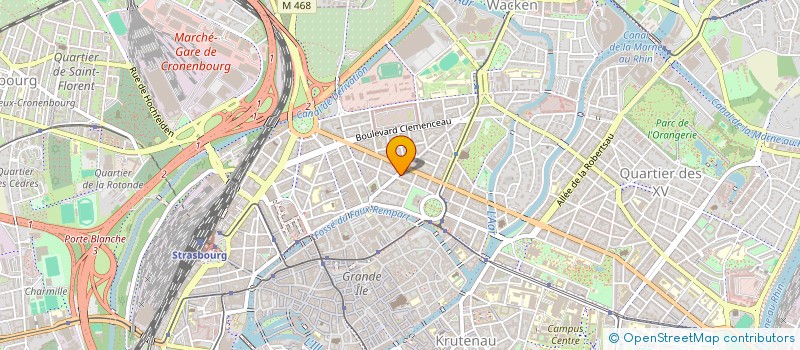 localisation de l'entreprise 512 282 807 à STRASBOURG