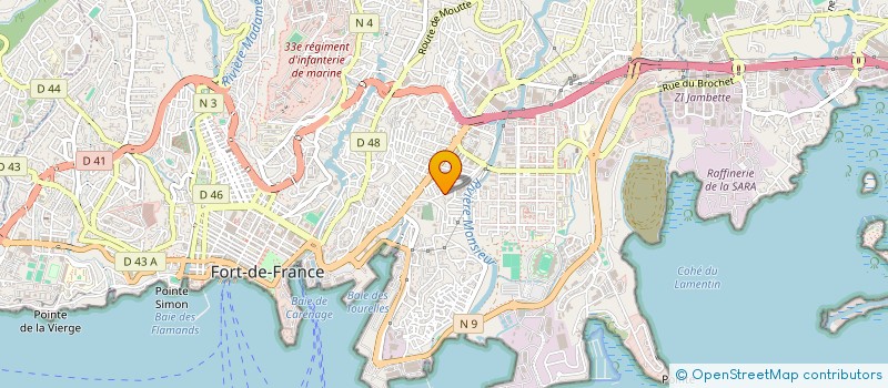 localisation de l'entreprise 512 308 305   FORT-DE-FRANCE