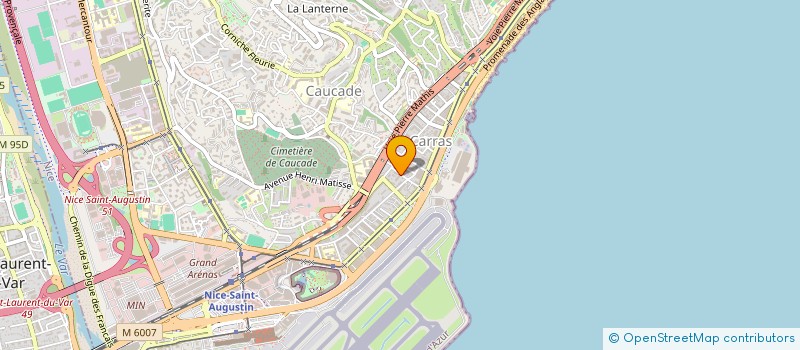 localisation de l'entreprise 512 317 827 à NICE