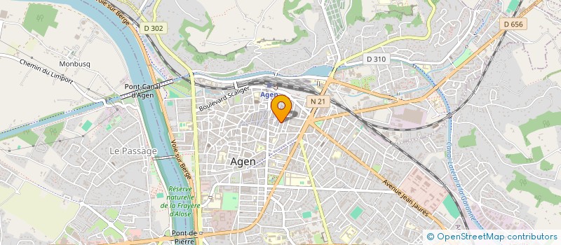 localisation de l'entreprise 512 320 193   LE PASSAGE