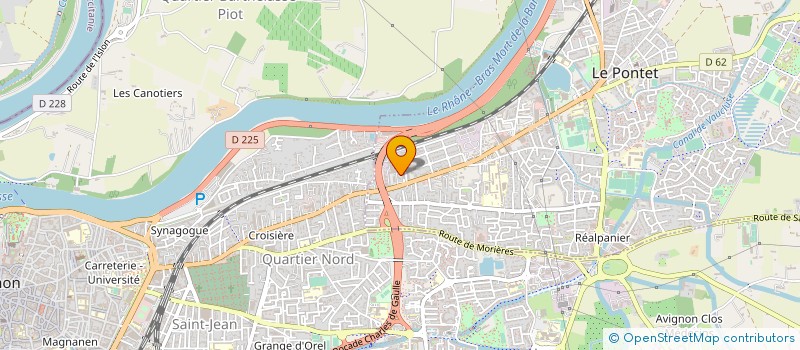 localisation de l'entreprise 512 326 166 à MORIERES-LES-AVIGNON