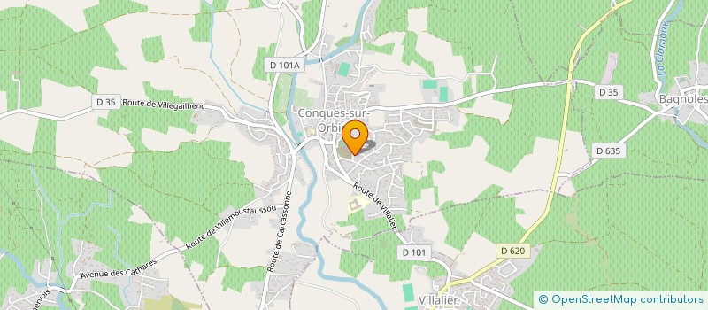 localisation de l'entreprise 512 334 228 à CONQUES-SUR-ORBIEL