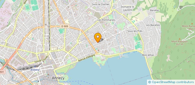 localisation de l'entreprise 512 353 772   ANNECY