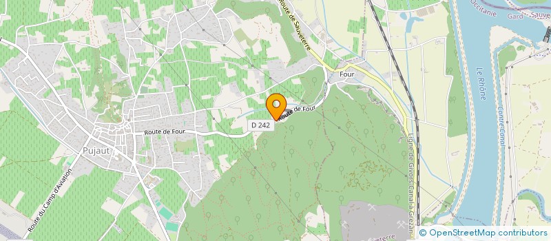 localisation de l'entreprise 512 364 423 à BAGNOLS-SUR-CEZE