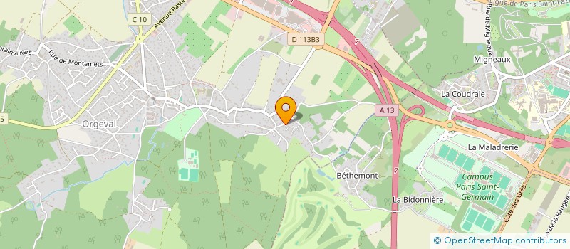 localisation de l'entreprise 512 377 508   SAINT-GERMAIN-EN-LAYE