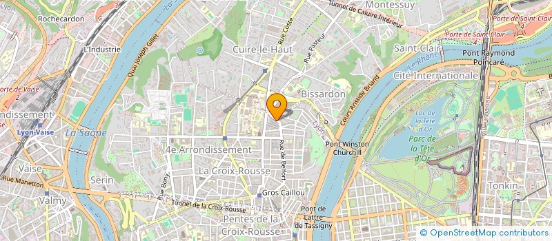 localisation de l'entreprise 512 383 886 à LYON