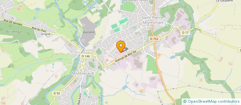 localisation de l'entreprise 512 395 187 à BEAUPREAU-EN-MAUGES