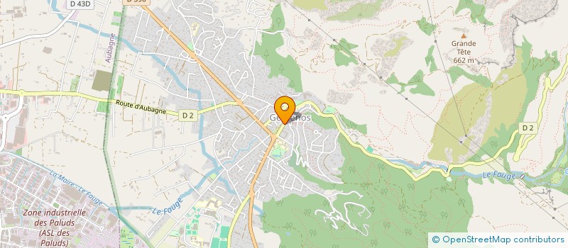 localisation de l'entreprise 512 398 058 à AUBAGNE